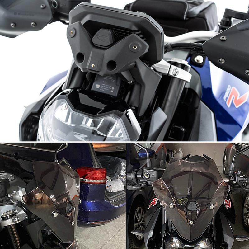 NAUJI Motociklų priedai Ekrano priekinio stiklo gaubtas priekinio stiklo pertvaros vėjo deflektoriai, skirti BMW F900R F 900R F900 R 2020