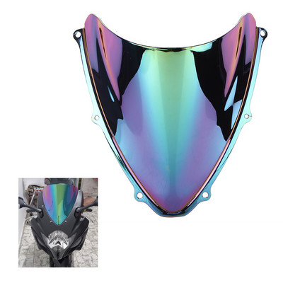 GSXR 600 750 K6 Parbriz ABS Parbriz Parbriz cu bule duble pentru Suzuki GSXR600 GSXR750 2006 2007 6 culori