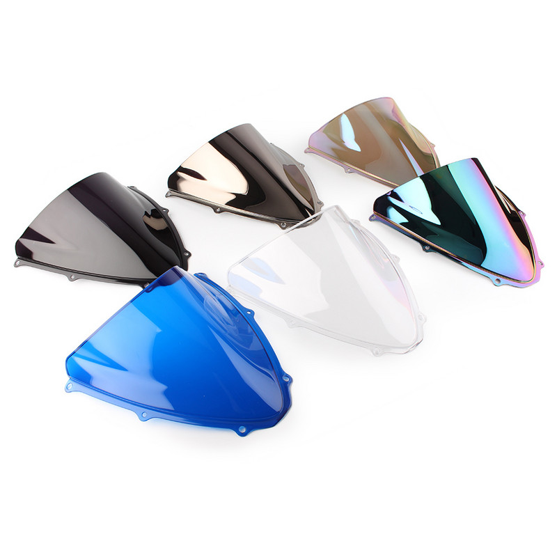 GSXR 600 750 K6 motocikl ABS vjetrobransko staklo Vjetrobransko staklo s dvostrukim mjehurićima za Suzuki GSXR600 GSXR750 2006 2007 6 boja