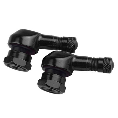 2vnt motociklo ratų padangos bekamerės vožtuvo kotai Aliuminio lydinio vožtuvas motociklo ratlankis 90 laipsnių kampas ratlankio ratų dalims