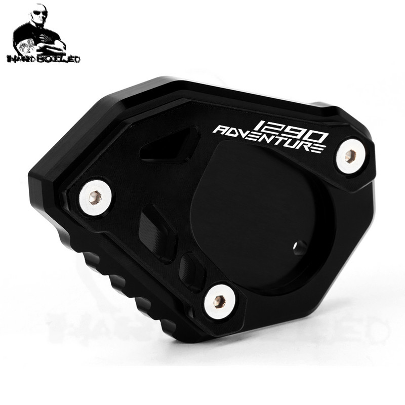 1290 ADV aliuminio pėdos didinimo kojos šoninio stovo prailginimo plokštė, skirta KTM 1290 SUPER ADVENTURE SRT 2016 2017 2018 2019 2020