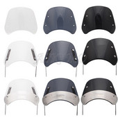 Retro motociklo 5"-7" priekinių žibintų priekinis stiklas, vėjo deflektorius, priekinis stiklas, universalus, skirtas Harley Honda Yamaha instrumentų skydeliui