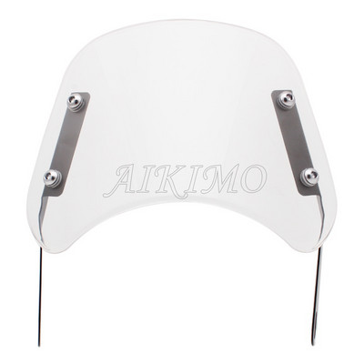 Retro motociklo 5"-7" priekinių žibintų priekinis stiklas, vėjo deflektorius, priekinis stiklas, universalus, skirtas Harley Honda Yamaha instrumentų skydeliui