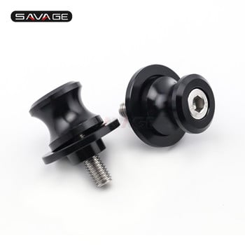 Swingarm Spools Slider For SUZUKI GSR 750 600 400 GSX650F GSX1250FA GSF 1250/1200 N/S Bandit SV650 Motorcycle CNC Stand Screw M8