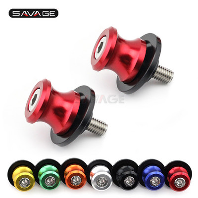 Плъзгач за макари с люлеещо се рамо за SUZUKI GSR 750 600 400 GSX650F GSX1250FA GSF 1250/1200 N/S Bandit SV650 мотоциклет CNC стойка Винт M8