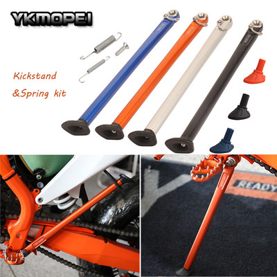 Parking Side Stand Kickstand With Spring Kit For KTM  EXC EXCF XC XCW XCF XCFW 150-450 500 530 For Husqvarna TE FE FX125-501