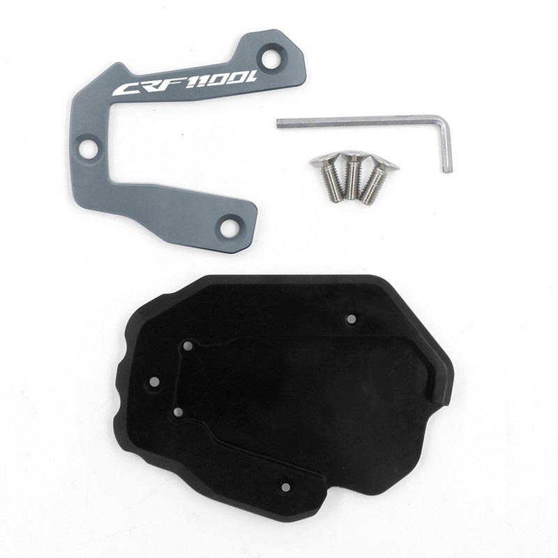 Suport CNC pentru motociclete, suport lateral pentru picior, placa de susținere a plăcuței de extensie pentru Honda CRF1100L CRF 1100 L L4 Africa Twin 2020-2023