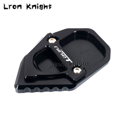 Pre motocykle BMW RNINET R NINET Rnine TR nine T 2017-2021, CNC stojánok, predĺženie bočného stojana, oporná doska s logom.