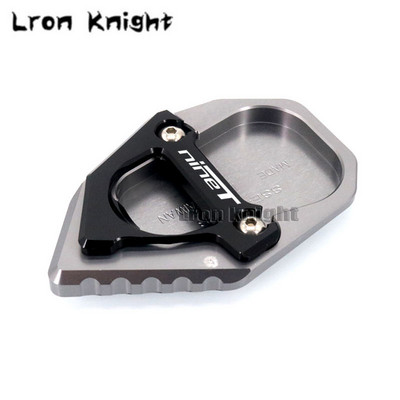 Pre motocykle BMW RNINET R NINET Rnine TR nine T 2017-2021, CNC stojánok, predĺženie bočného stojana, oporná doska s logom.