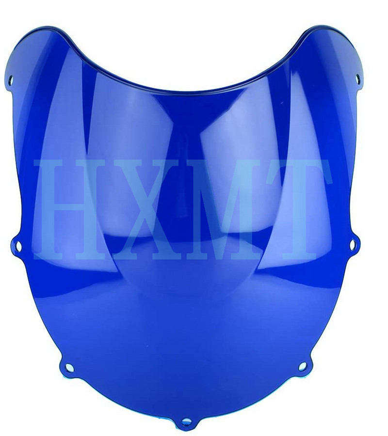 Suzuki GSXR 600 750 R SRAD jaoks 1996 1997 1998 1999 must Mootorratta esiklaas Tuuleklaas Double Bubble ekraan GSXR600 GSXR750