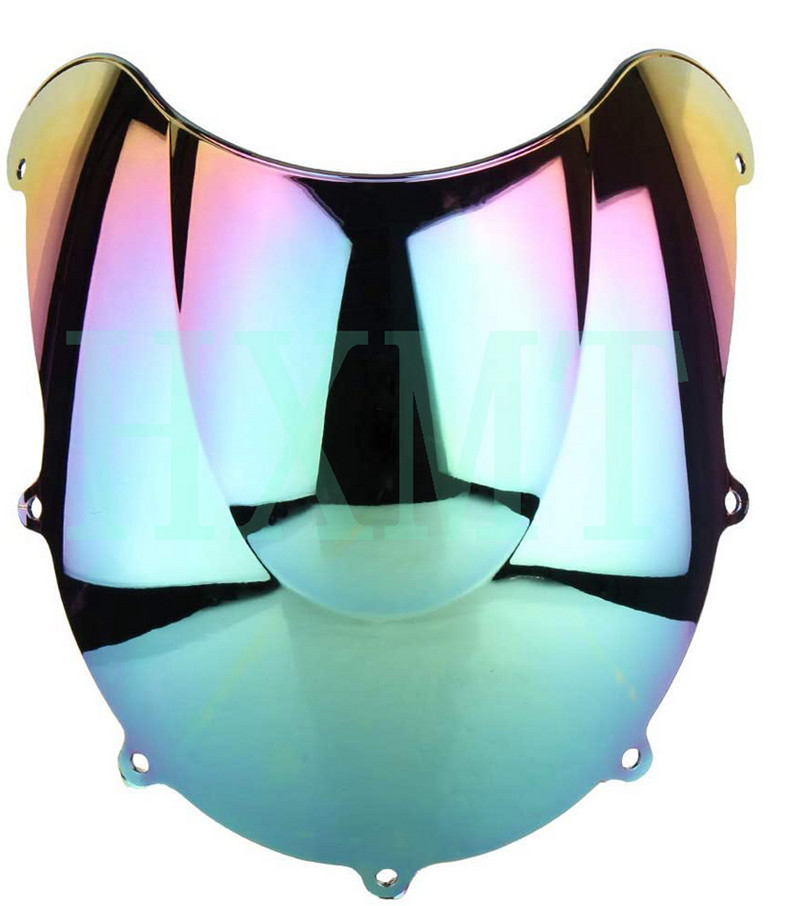 Suzuki GSXR 600 750 R SRAD jaoks 1996 1997 1998 1999 must Mootorratta esiklaas Tuuleklaas Double Bubble ekraan GSXR600 GSXR750