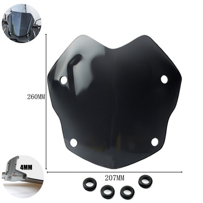 R1200GS R 1200 GS LC R1250GS ADV Adventure Čelné sklo Čelné sklo pre BMW R1250GS R1200GS Deflektor vetra Športový štít