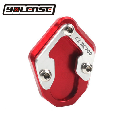 Uus mootorratta CNC alumiiniumist tugijalg, suurendatud plaadipadja külgjalg mootorratas CFMOTO CLX700 CLX 700 700CLX jaoks