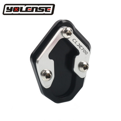 Uus mootorratta CNC alumiiniumist tugijalg, suurendatud plaadipadja külgjalg mootorratas CFMOTO CLX700 CLX 700 700CLX jaoks