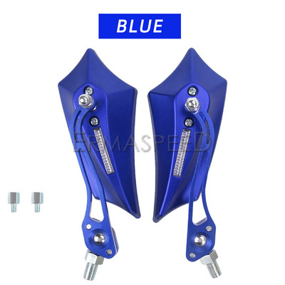 1 paar pööratavat universaalset 8 mm 10 mm mootorratta tahavaatepeeglid Mootorratta elektriline tõukeratas Mootorratta küljepeeglid tarvikud