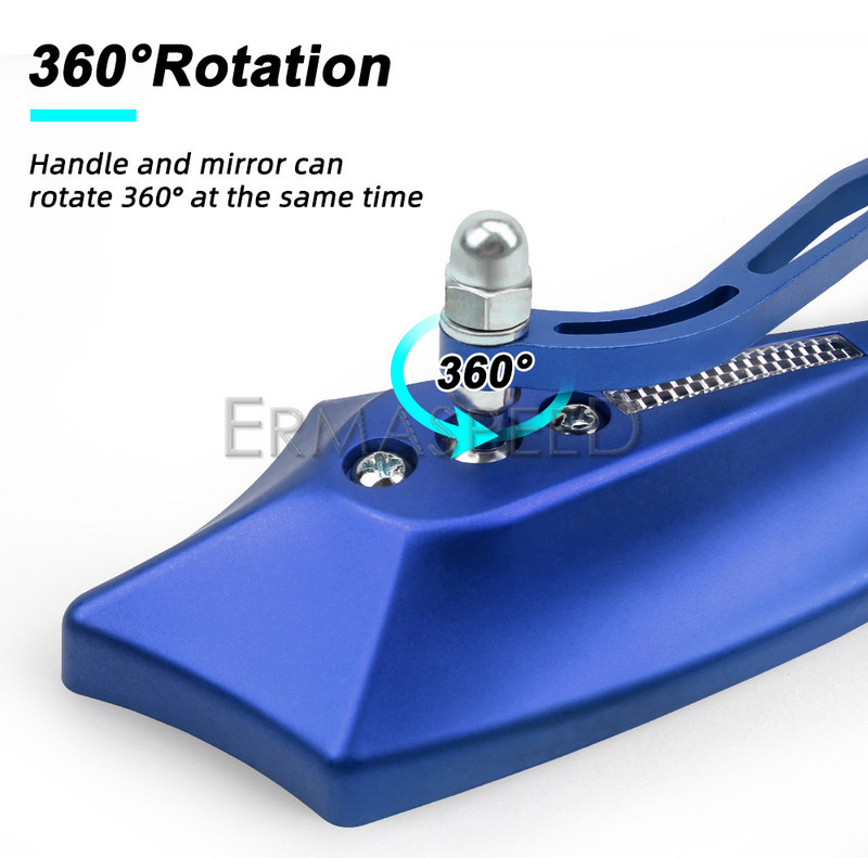 1 paar pööratavat universaalset 8 mm 10 mm mootorratta tahavaatepeeglid Mootorratta elektriline tõukeratas Mootorratta küljepeeglid tarvikud
