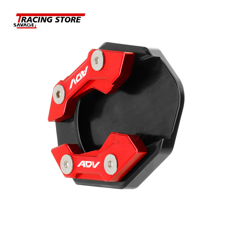 Motorkerékpár oldalsó állvány HONDA ADV 150 ADV150 Kickstand lemez hosszabbító tartó lábpárna talp PCX150 PCX160 motortartozékokhoz