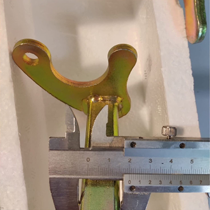 2db/pár Motorkerékpár állványok Keréktartó keret Állvány Lengőkar Emelő Állvány Horgok Villa U-stílusú Gumi L típus 10cm hosszúság