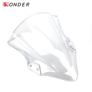 Sooja müügiga esiklaas Kawasaki Ninja 400 250 2018 2019 Mootorratta Double Bubble Ninja400 Ninja250 18 19 jaoks