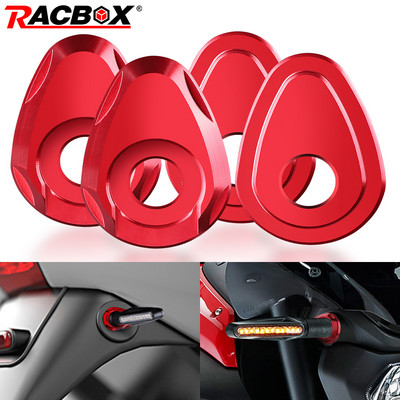 2/4 db Motorkerékpár irányjelző adapter távtartók YAMAHA FZ1 FZ6 FZ16 YZF XJ6 XSR 900 MT-09 Tracer 900 FJ-09 MT-07-hez