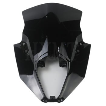 За Kawasaki Ninja 650 EX650 ER-6F ER6F 2020 2021 2022 Екран мотоциклет Предно стъкло WindScreen черен Ninja650 ER 6F