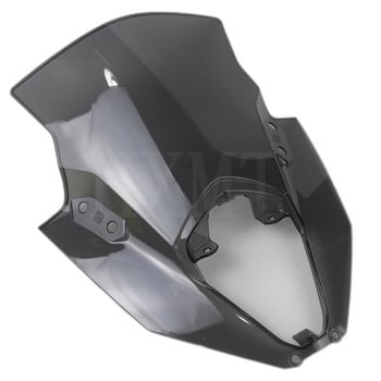 Για Kawasaki Ninja 650 EX650 ER-6F ER6F 2020 2021 2022 Μοτοσικλέτα με οθόνη Windshield WindScreen μαύρο Ninja650 ER 6F