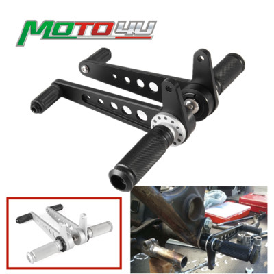 Universal Cafe Racer Vintage Rearsets Πίσω σετ Ποδαράκια για Honda CB350 CB360 CB400 Για Suzuki GT Για Yamaha XS650 Για BMW R45