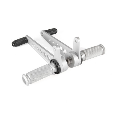 Universal Cafe Racer Vintage Rearsets Galiniai komplektai Kojos kaištis, skirtas Honda CB350 CB360 CB400, skirtas Suzuki GT, skirtas Yamaha XS650, skirtas BMW R45