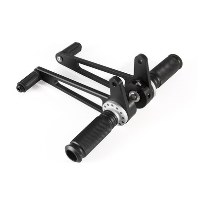 Universal Cafe Racer Vintage Rearsets Galiniai komplektai Kojos kaištis, skirtas Honda CB350 CB360 CB400, skirtas Suzuki GT, skirtas Yamaha XS650, skirtas BMW R45