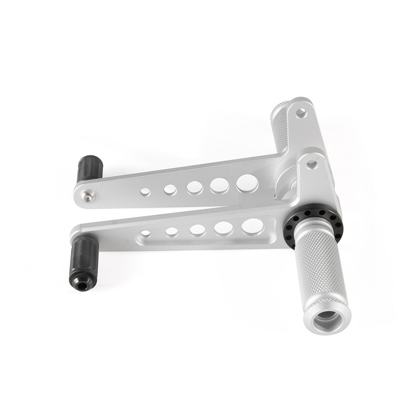 Universal Cafe Racer Vintage Rearsets Galiniai komplektai Kojos kaištis, skirtas Honda CB350 CB360 CB400, skirtas Suzuki GT, skirtas Yamaha XS650, skirtas BMW R45