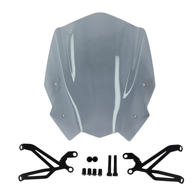 BMW G310R G 310R 2017-2022 esiklaasi esiklaasile koos kinnitusklambriga Mootorratta tarvikud Deflektor G310 R ABS plastik