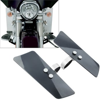 2 τμχ Μοτοσικλέτα Wind Fork Air Deflector For Honda VT1100C2 750 2000-07& for Yamaha for Suzuki for Kawasaki VN1500D Vulcan