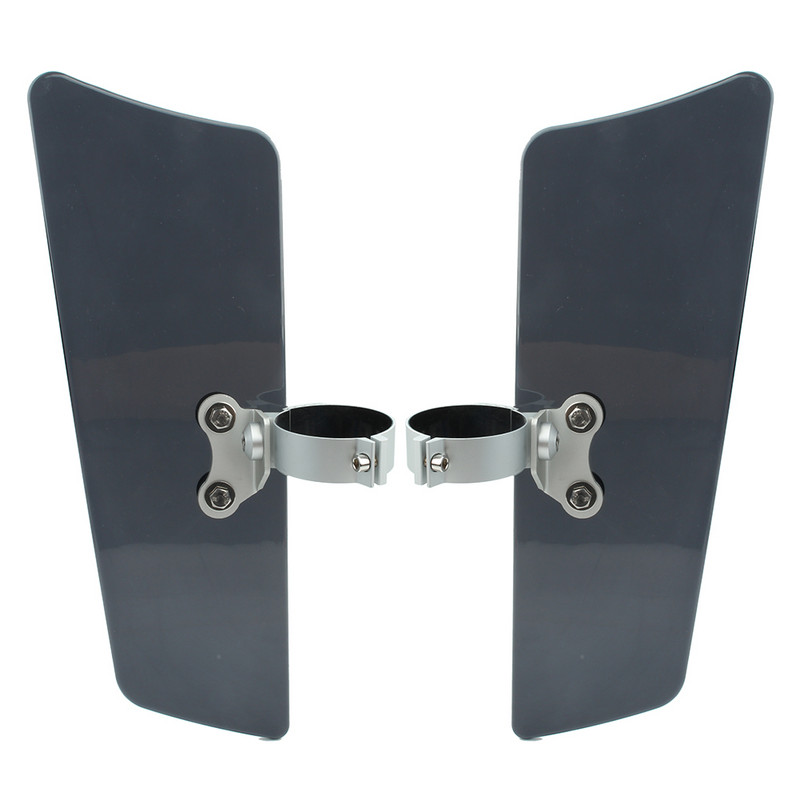 2db Motorkerékpár szélvilla légterelő Honda VT1100C2 750 2000-07& Yamahához Suzukihoz Kawasaki VN1500D Vulcanhoz