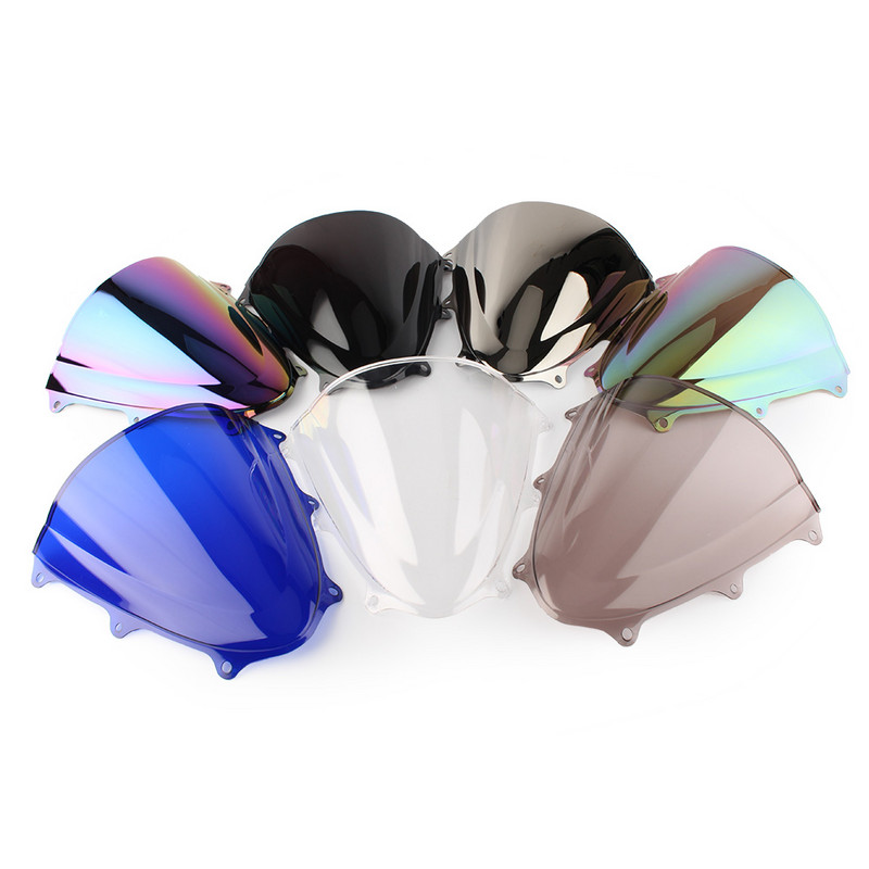 GSXR600 GSXR750 2011-2022 Vjetrobransko staklo Double Bubble ABS Vjetrobransko staklo za Suzuki GSXR 600 750 11 12 13 14 15 16 17 18 19 20 21 22