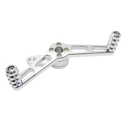 Motorkerékpár első sarok lábujj váltókar W/váltó lábszár Pedál króm Harley Sportster XL883 1200 Forty Eight Iron 2004-2018
