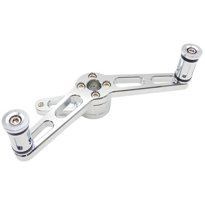 Motorkerékpár első sarok lábujj váltókar W/váltó lábszár Pedál króm Harley Sportster XL883 1200 Forty Eight Iron 2004-2018