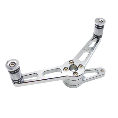Motorkerékpár első sarok lábujj váltókar W/váltó lábszár Pedál króm Harley Sportster XL883 1200 Forty Eight Iron 2004-2018