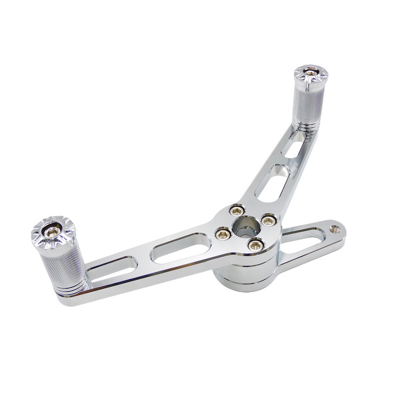 Motorkerékpár első sarok lábujj váltókar W/váltó lábszár Pedál króm Harley Sportster XL883 1200 Forty Eight Iron 2004-2018