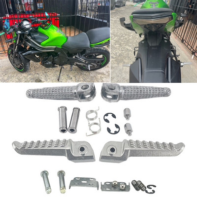Мотоциклетна предна задна поставка за крака на пътника на ездача Foot Peg Padel за Kawasaki ZX6R ZX9R ZX10R ZX14 ZX-14 Z750 Z1000 ZZR1200 GTR1400