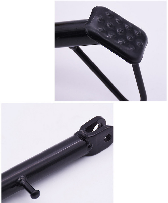 Motociklo stovo šoniniai parkavimo stovai pėdų atraminis laikiklis 14 16 18 20 22 24 cm universalus Yamaha YBR125 motorolerių e-dviračiams