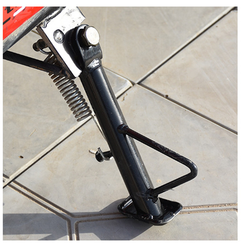 Motociklo stovo šoniniai parkavimo stovai pėdų atraminis laikiklis 14 16 18 20 22 24 cm universalus Yamaha YBR125 motorolerių e-dviračiams