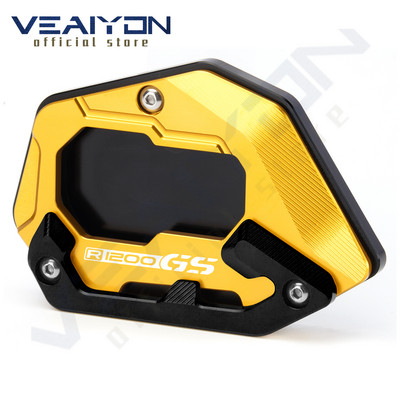 Zväčšovací bočný stojan na motocykel s CNC výstuhou pre BMW R 1200 GS LC R1200GS R 1200GS ADV Adventure 2017 2018 2019 2020