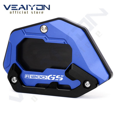 Zväčšovací bočný stojan na motocykel s CNC výstuhou pre BMW R 1200 GS LC R1200GS R 1200GS ADV Adventure 2017 2018 2019 2020