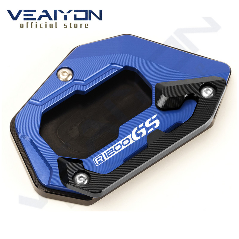 Zväčšovací bočný stojan na motocykel s CNC výstuhou pre BMW R 1200 GS LC R1200GS R 1200GS ADV Adventure 2017 2018 2019 2020