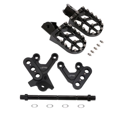 Motorkerékpár CNC lábtartók Lábtartók Pedálok SURRON Sur-Ron Light Bee terepjáró elektromos járműhöz