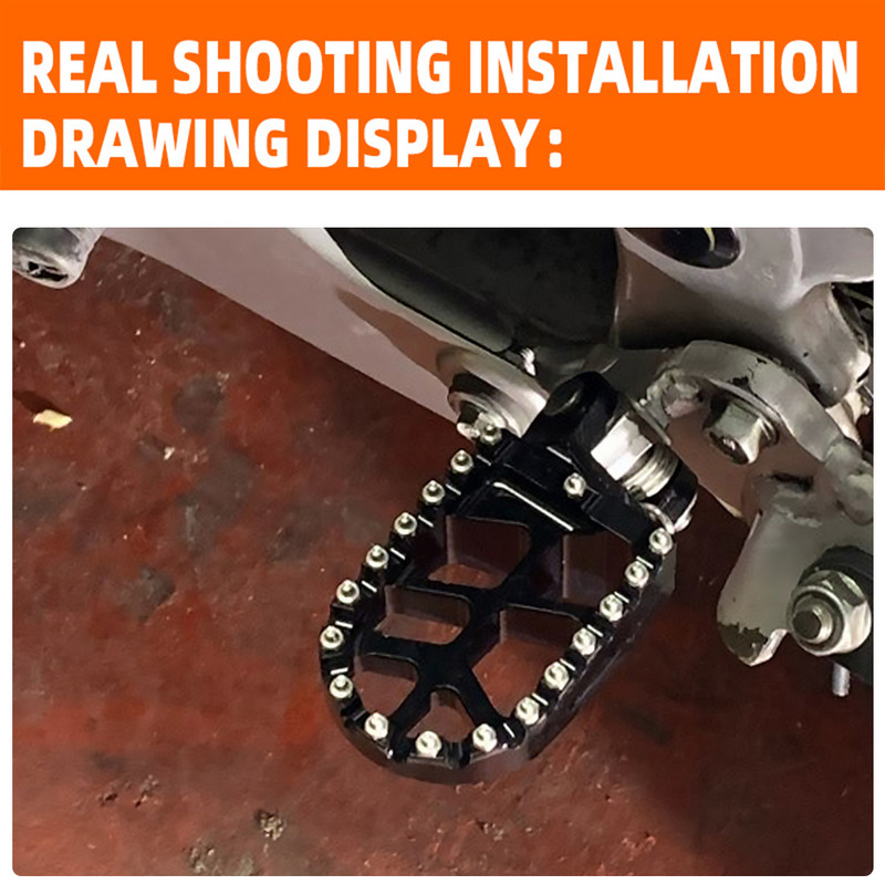 Pre Kawasaki KX450F KLX450R KX 450 F KX450 X KX450X 2021 2022 Príslušenstvo k motocyklom Predná opierka nôh Stúpačky Pedále