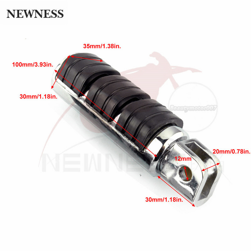 Nové stupačky pre Honda VLX400 VLX600 Steed 400 600 VLX Celoročné motocykle Predné a zadné stupačky