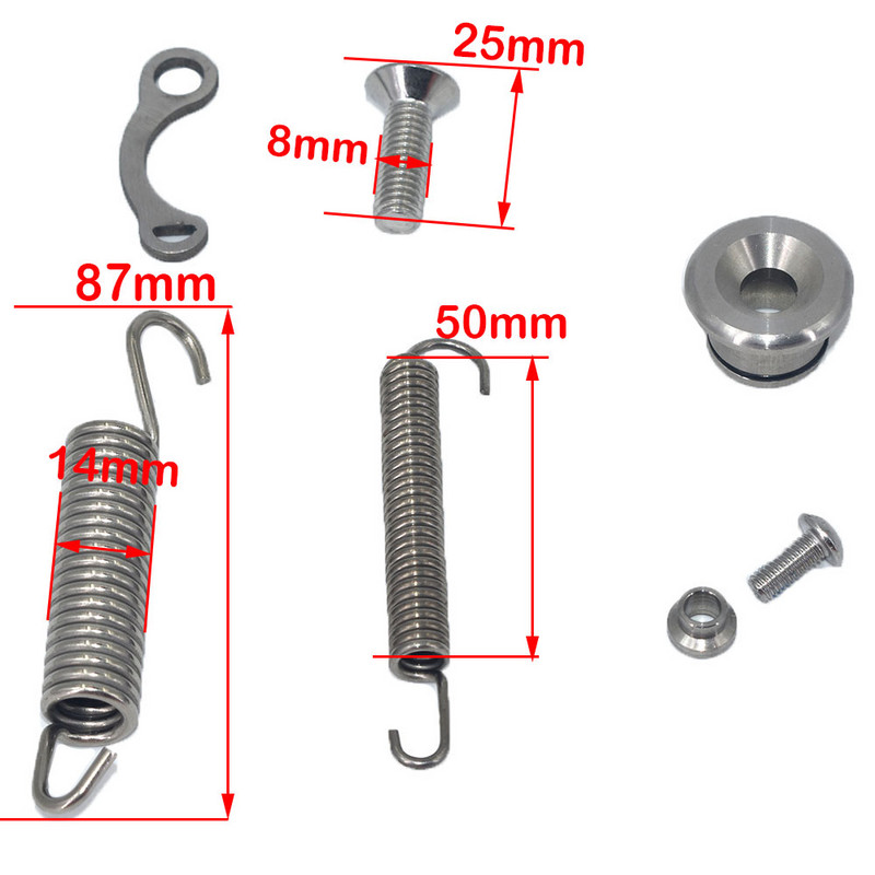 Sada bočného stojana + pružiny pre KT 125 200 250 300 350 450 500 530 EXC EXCF XC XCF XCW XCFW TPI 2008-2016