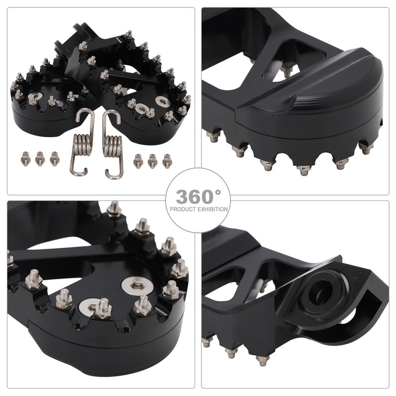 Kované hliníkové stúpačky T7 7075 pre motocykle, pedále, opierky nôh, Supermoto pre KTM SX SXF EXC EXCF XC XCF XCW XCFW SMC 