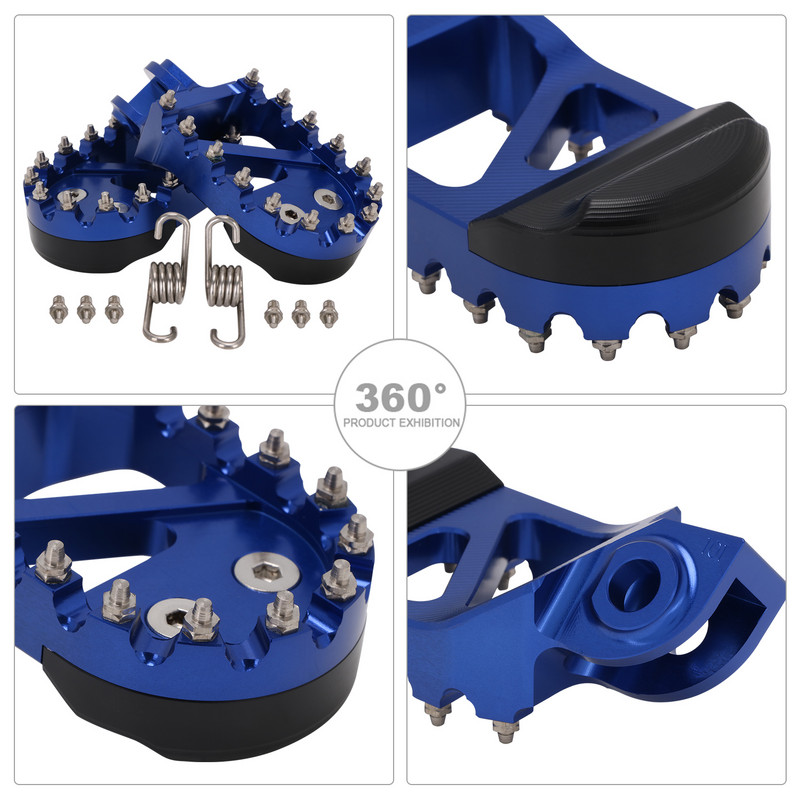 Kované hliníkové stúpačky T7 7075 pre motocykle, pedále, opierky nôh, Supermoto pre KTM SX SXF EXC EXCF XC XCF XCW XCFW SMC 